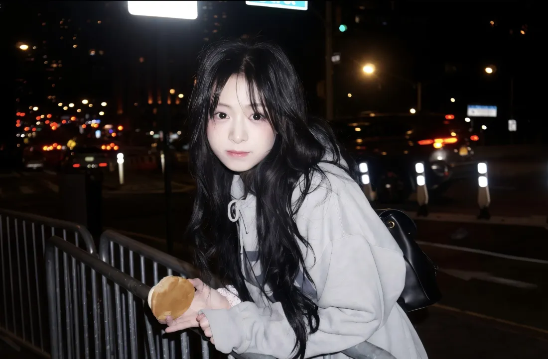 2k郑雅贤壁纸｜夜晚街道背景图片 - 城市夜景「哲风壁纸」