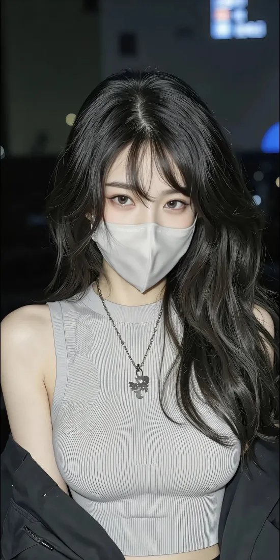 长发美女手机壁纸｜室内背景图片 - 时尚穿搭「哲风壁纸」