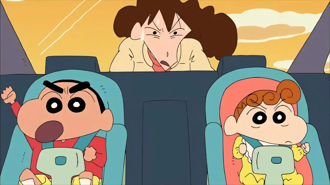 2k蜡笔小新壁纸｜车内背景图片 - 小葵美芽「哲风壁纸」