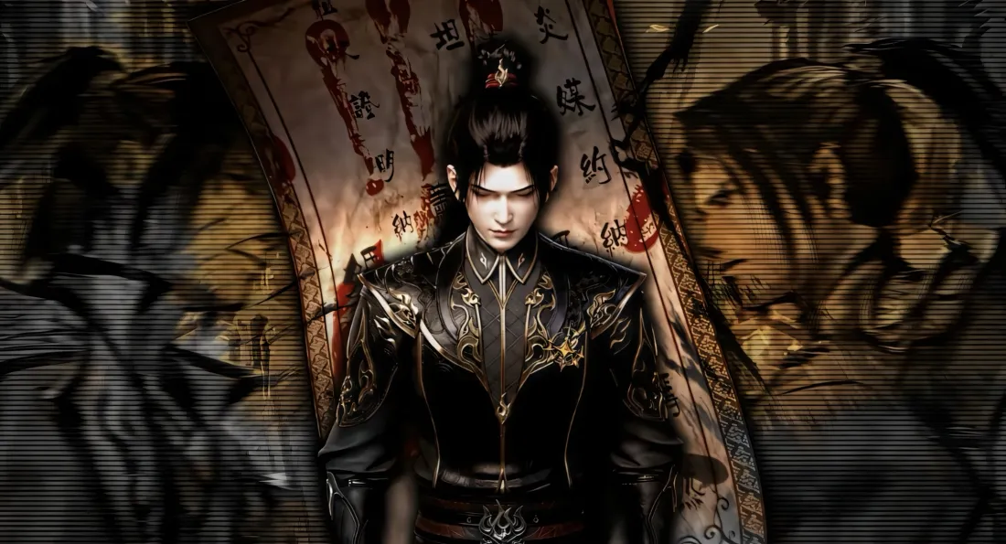 2k萧炎壁纸｜斗破苍穹背景图片 - 黑色铠甲「哲风壁纸」