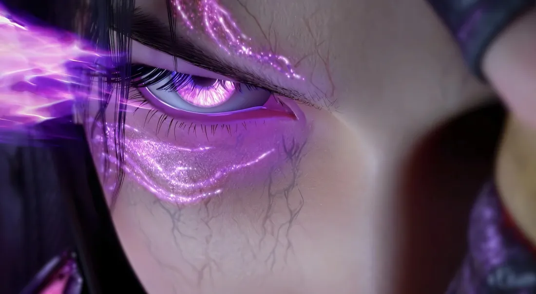 2k萧炎紫瞳壁纸｜斗破苍穹背景图片 - 紫色特效「哲风壁纸」