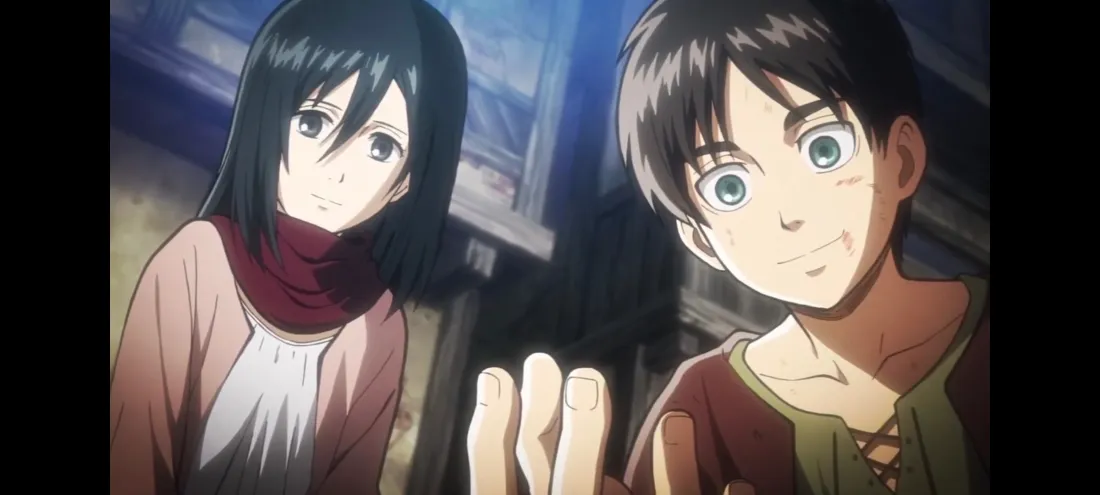 2k进击的巨人壁纸｜动漫场景背景图片 - 三笠艾伦「哲风壁纸」