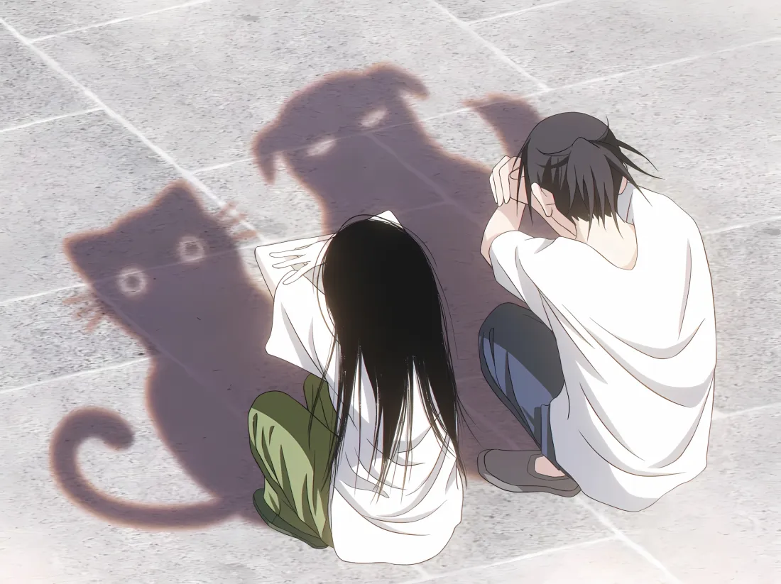 2k一人之下壁纸｜猫狗影子背景 - 张楚岚冯宝宝「哲风壁纸」