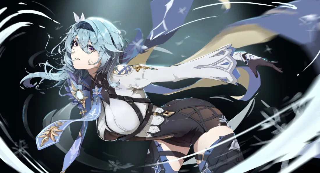 2k优菈壁纸｜原神背景图片 - 浪花骑士「哲风壁纸」