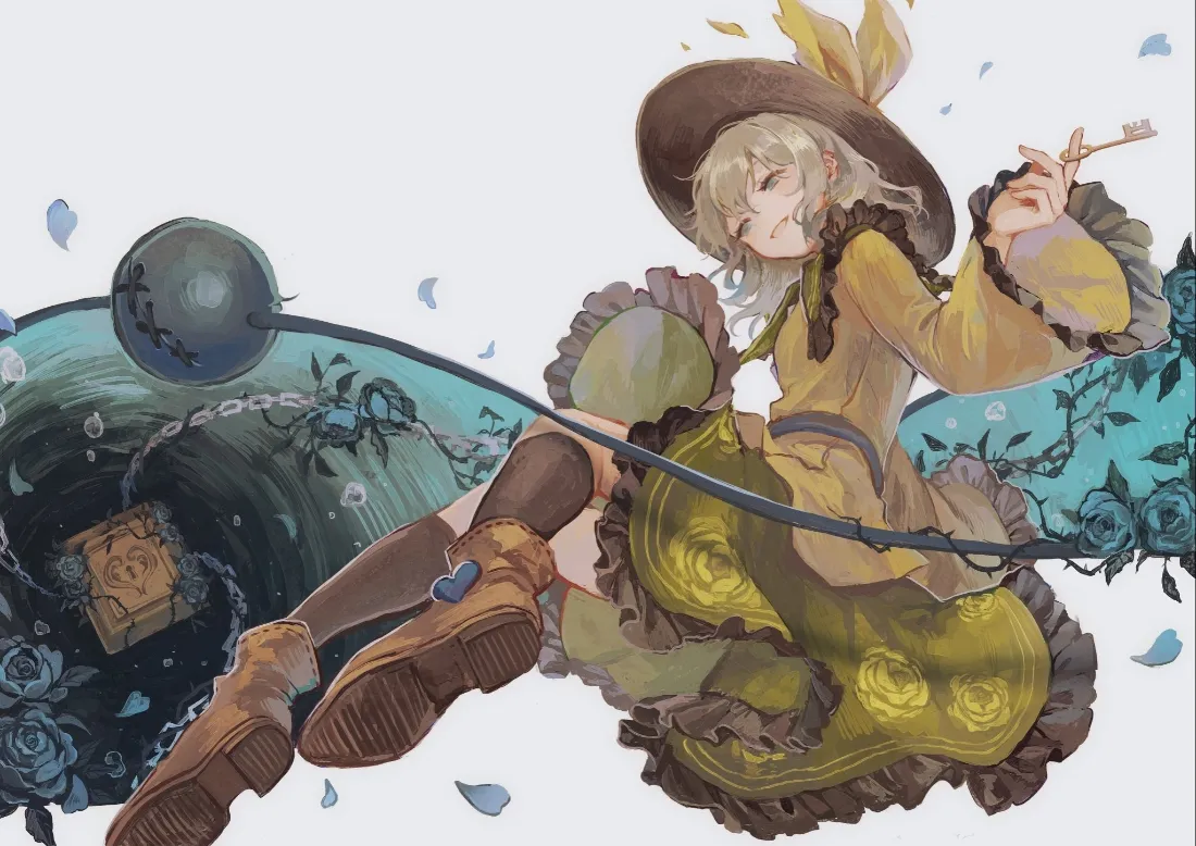 2k雾雨魔理沙壁纸｜魔法背景图片 - 东方project「哲风壁纸」