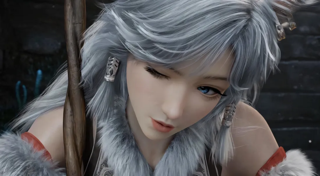 2k银月壁纸｜凡人修仙传背景图片 - 银发兽耳「哲风壁纸」