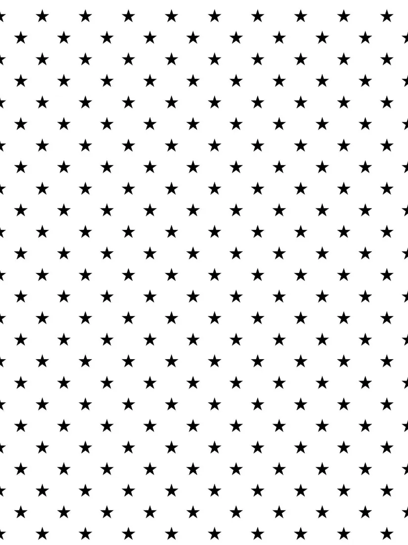 星星手机壁纸｜ins韩系背景图片 - 简约黑色星星「哲风壁纸」