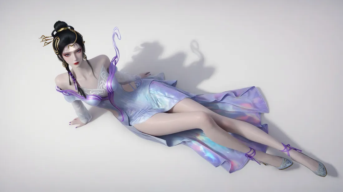 6k媚姬壁纸｜仙逆背景图片 - 紫衣古风角色「哲风壁纸」