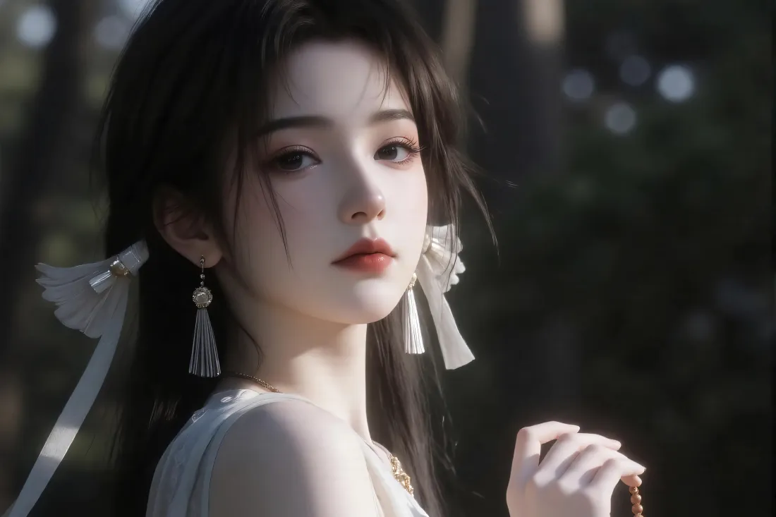 4k古风女子壁纸｜森系背景图片 - 5K「哲风壁纸」