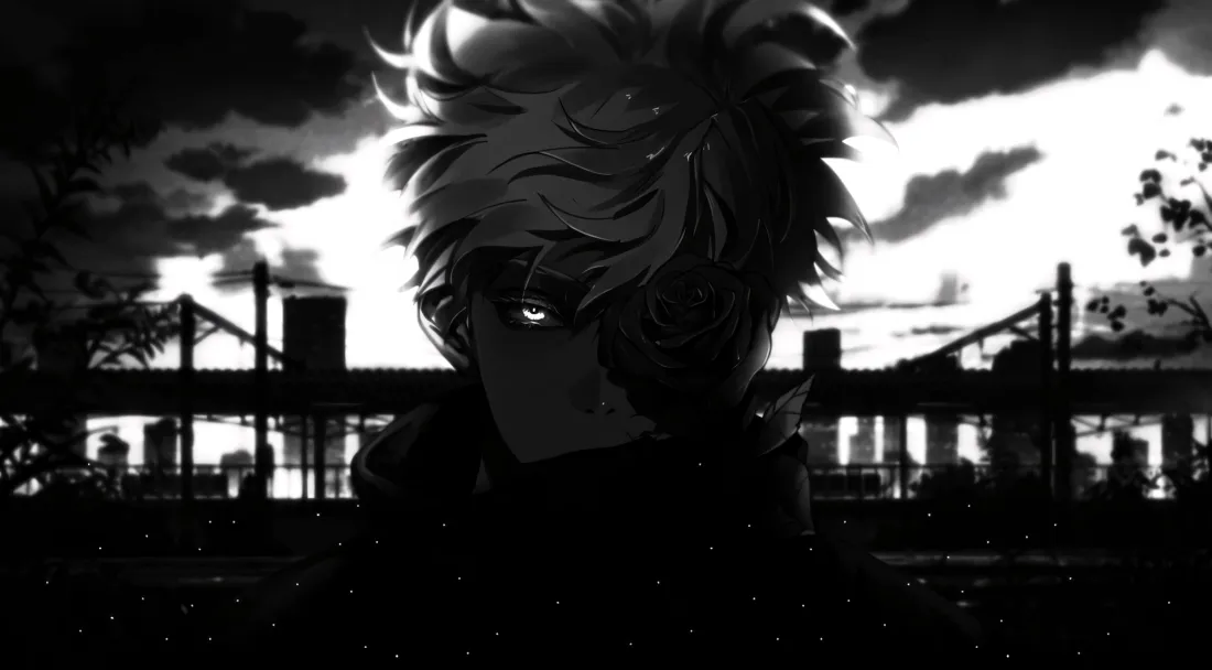 2k五条悟壁纸｜咒术回战背景图 - 黑白暗黑建筑「哲风壁纸」