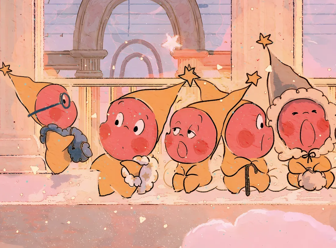 2k星星人壁纸｜卡通背景图片 - 可爱星星人「哲风壁纸」