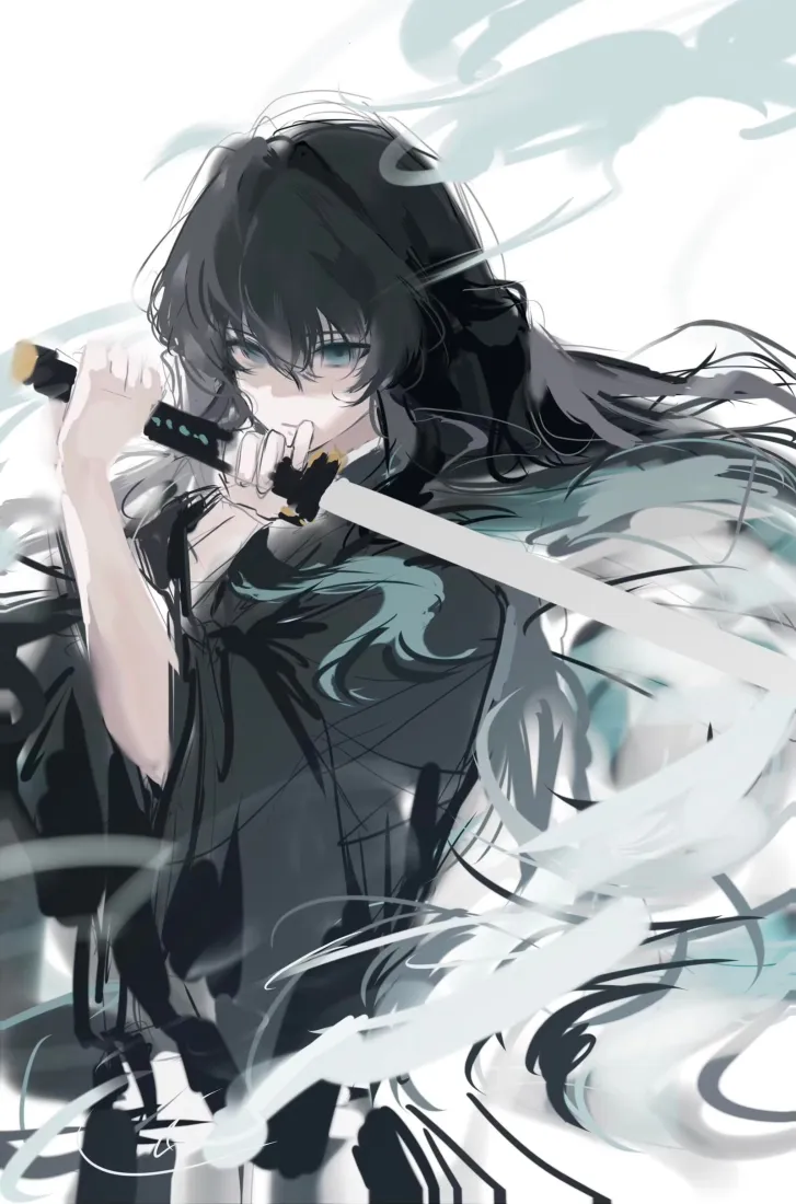 鬼灭之刃手机壁纸｜动漫背景图片 - 时透无一郎 霞柱「哲风壁纸」