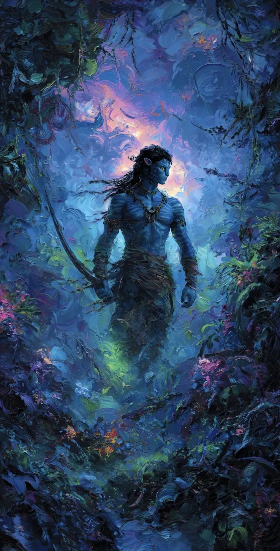 阿凡达手机壁纸｜潘多拉森林背景图片 - 杰克萨利「哲风壁纸」