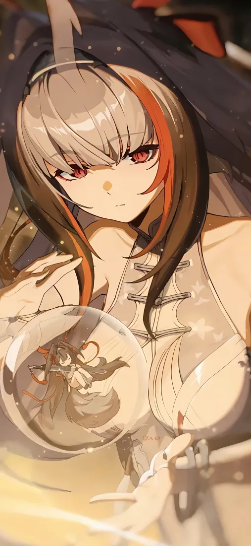 叶瞬光手机壁纸｜绝区零背景图片 - 银发红瞳角色「哲风壁纸」