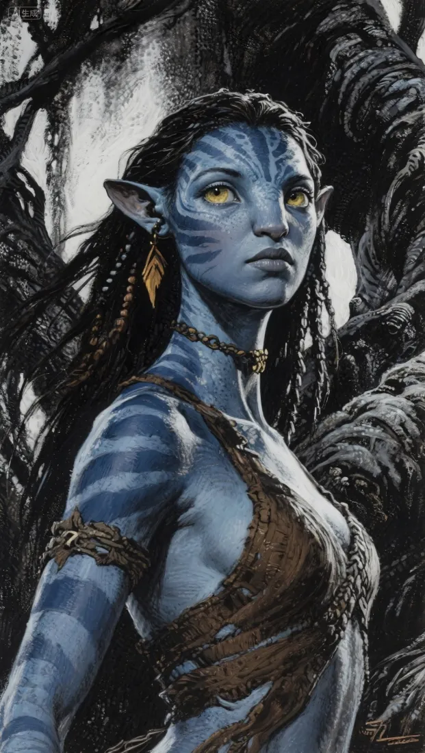 阿凡达手机壁纸｜潘多拉背景图片 - 奈蒂莉「哲风壁纸」