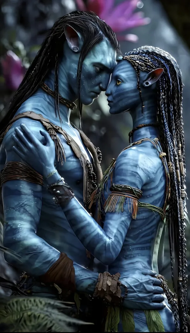 阿凡达手机壁纸｜潘多拉背景图片 - 奈蒂莉杰克萨利「哲风壁纸」