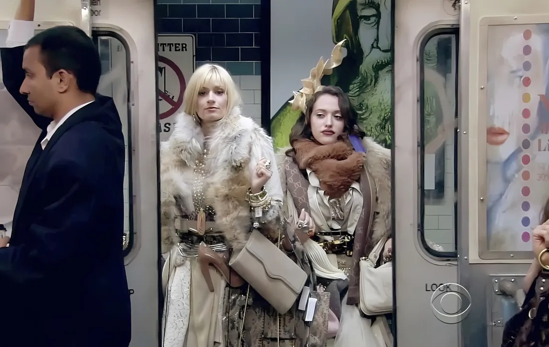 2k破产姐妹壁纸｜地铁背景图片 - 华丽穿搭「哲风壁纸」