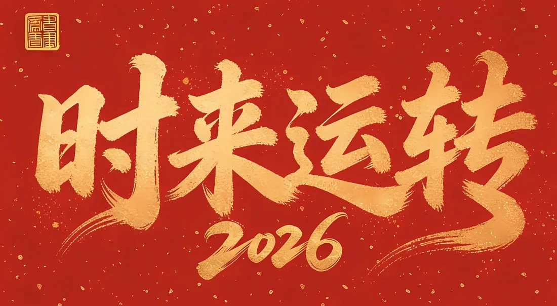 2k时来运转壁纸｜2026新年背景图片 - 喜庆「哲风壁纸」