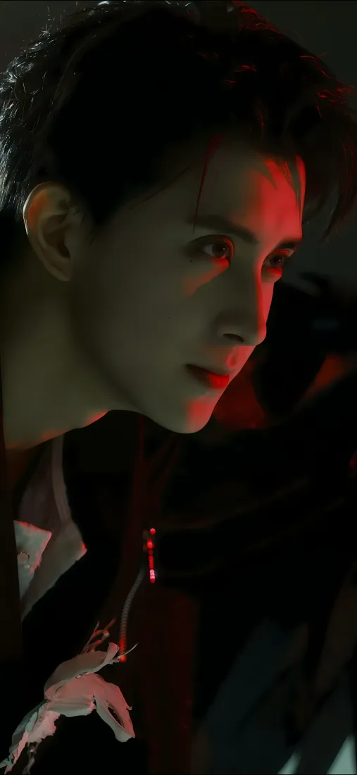 敖瑞鹏手机壁纸｜偏红背景图片 - 权威侧脸「哲风壁纸」