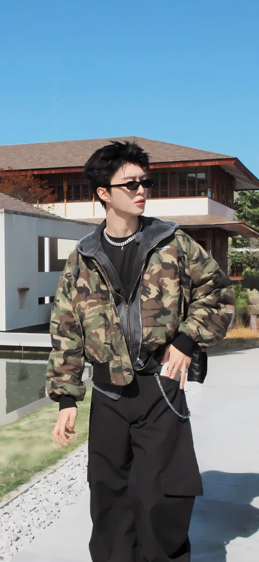 范丞丞手机壁纸｜户外建筑背景图片 - 高街穿搭「哲风壁纸」