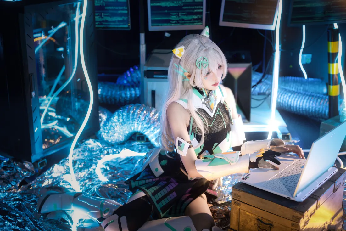 4k天选姬壁纸｜电竞房背景图片 - cosplay「哲风壁纸」