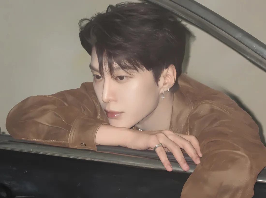 2k范丞丞壁纸｜车内背景图 - 精致侧脸「哲风壁纸」