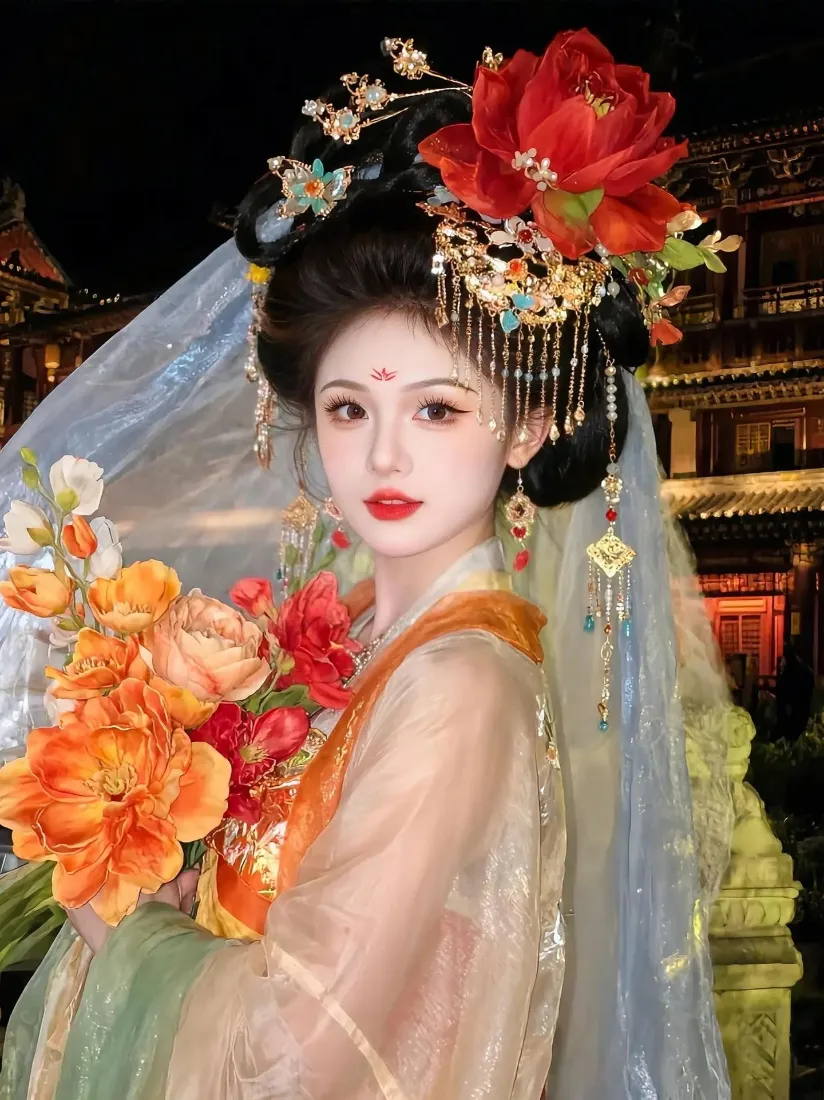 古风美女手机壁纸｜古装背景图片 - 唐风「哲风壁纸」