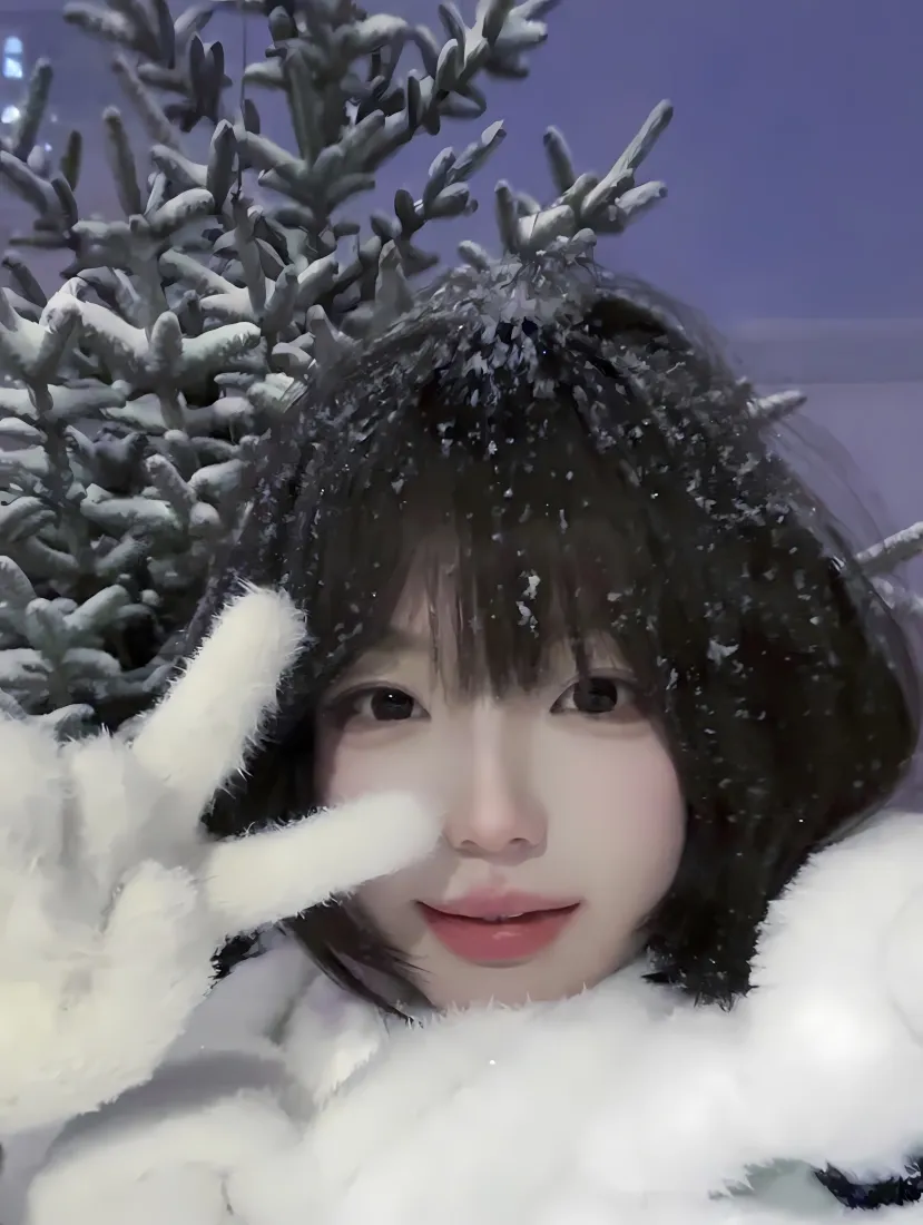 奥尔良小子手机壁纸｜雪景背景图片 - 可爱比耶冬日「哲风壁纸」