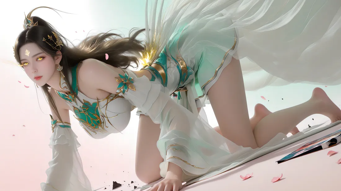 6k萧薰儿壁纸｜斗破苍穹背景图片 - 古风白衣美女「哲风壁纸」