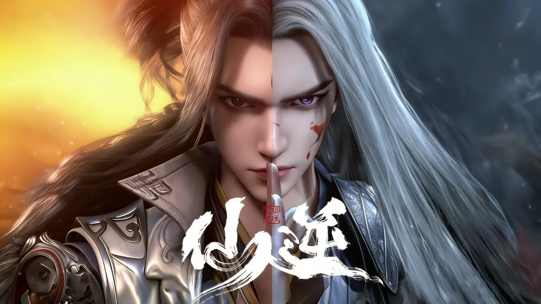 3k仙逆壁纸｜玄幻背景图片 - 银发铠甲角色「哲风壁纸」