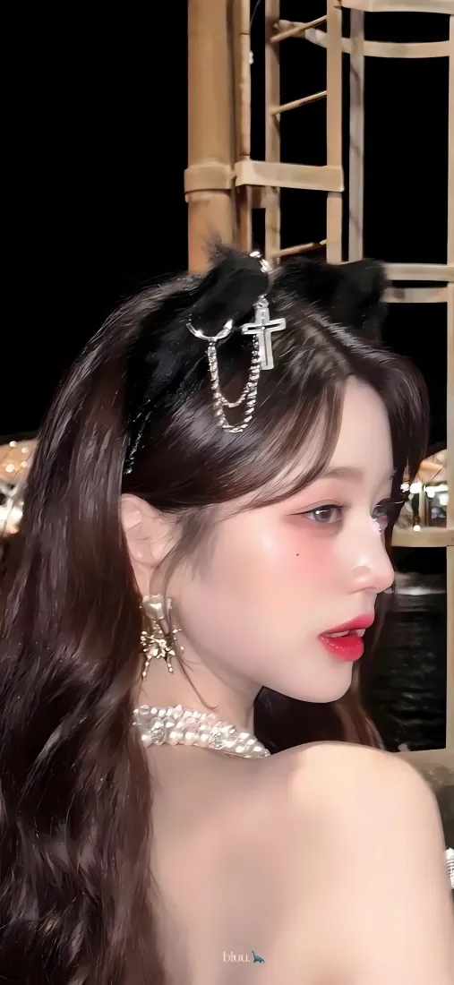 张元英手机壁纸｜舞台背景图片 - 绝美侧脸造型「哲风壁纸」