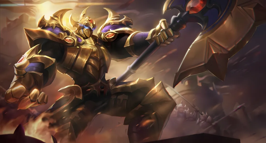 2k典韦黄金战士壁纸｜王者荣耀背景图片 - 黄金战士「哲风壁纸」