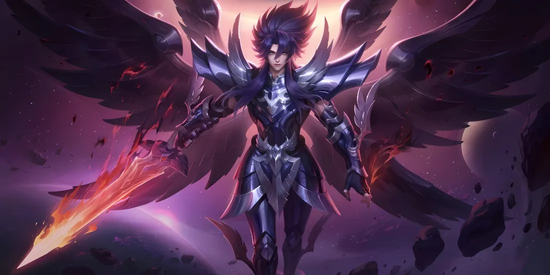 2k铠（王者荣耀）壁纸｜冥王哈迪斯 - 暗黑铠甲战士「哲风壁纸」