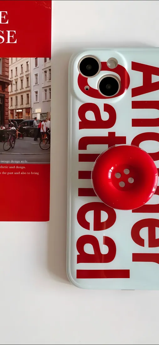 创意手机壳手机壁纸｜ins风背景图片 - 红白装饰「哲风壁纸」