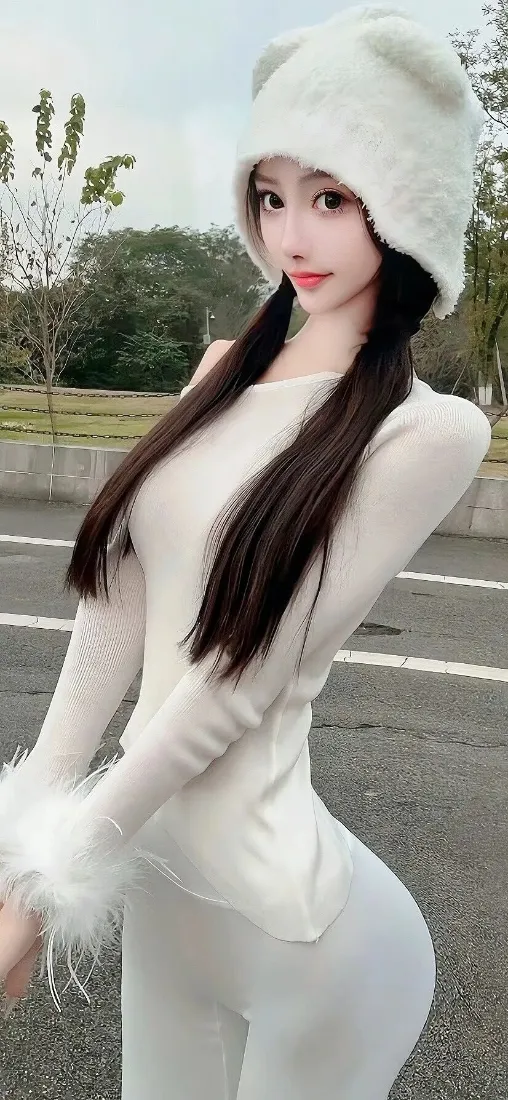 白衣美女手机壁纸｜深景背景图片 - Ios「哲风壁纸」