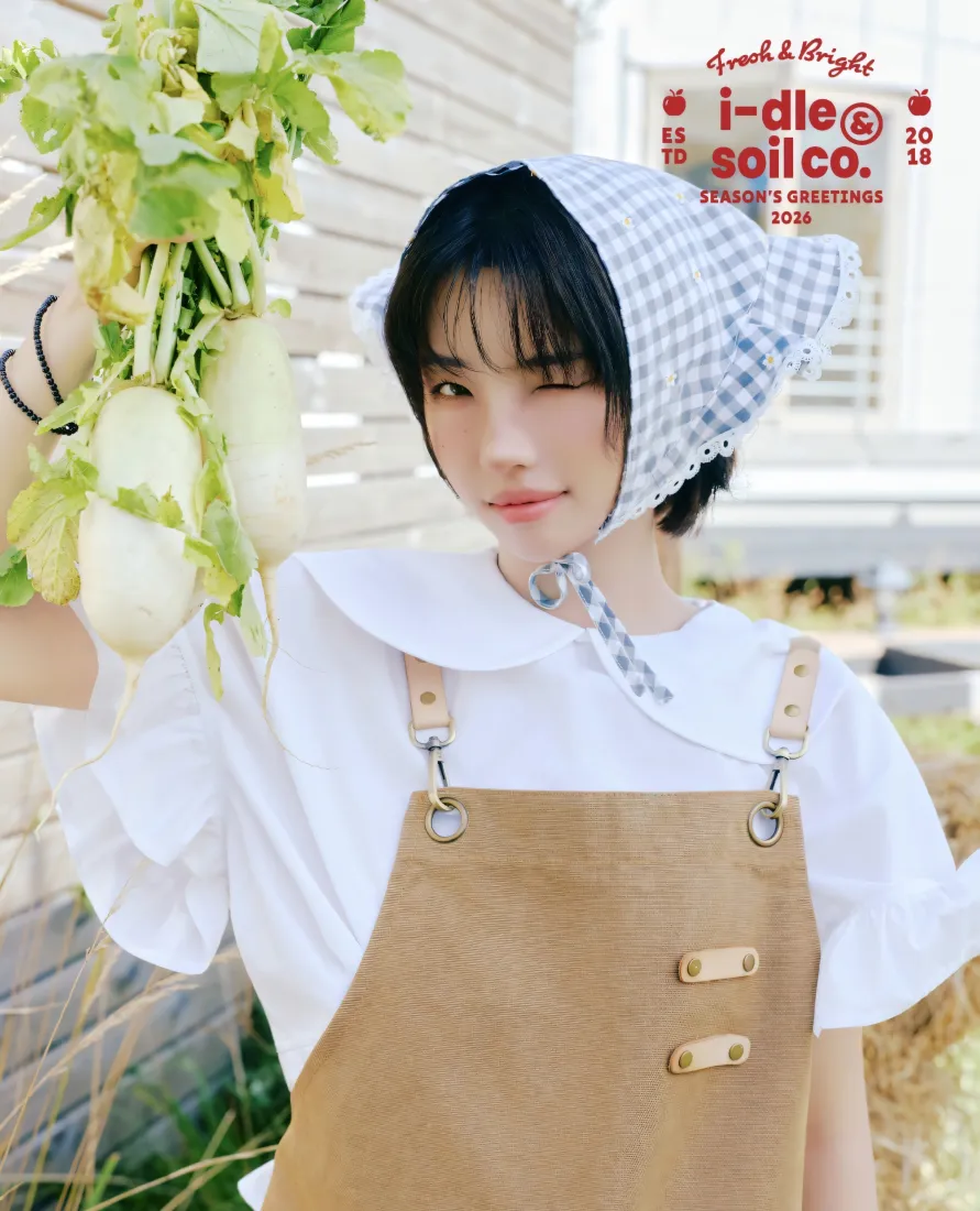 田小娟手机壁纸｜田园背景图片 - (G)I-DLE salico「哲风壁纸」