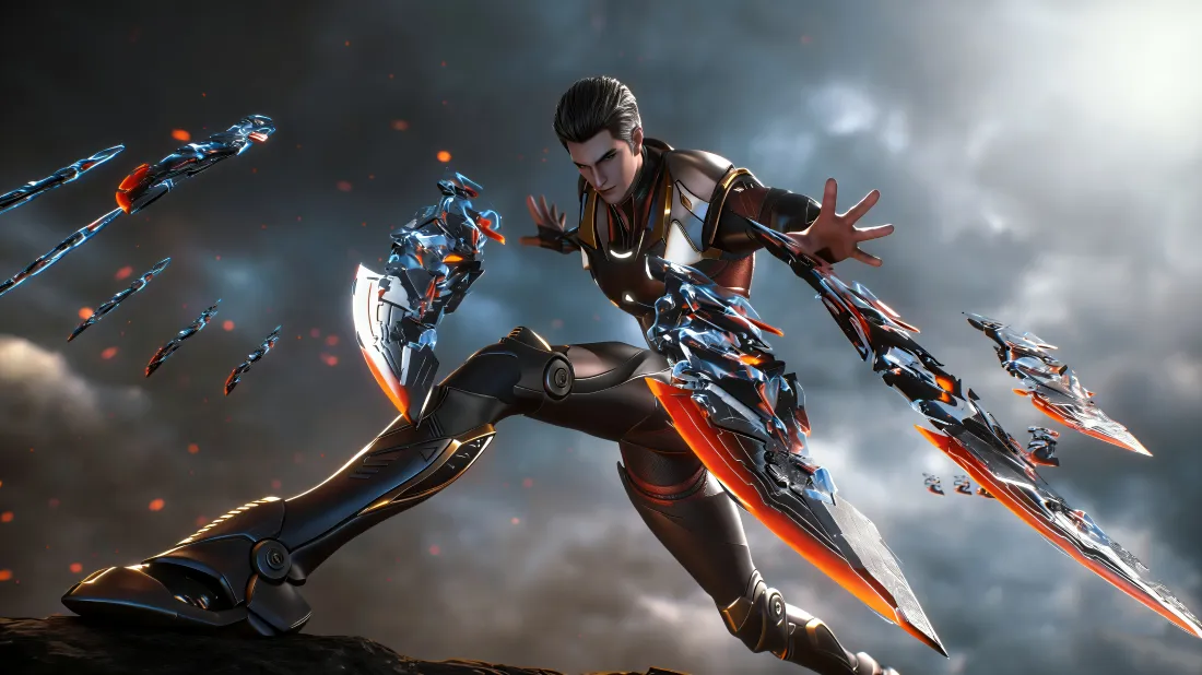 4k吞噬星空壁纸｜科幻背景图片 - 罗峰战斗「哲风壁纸」