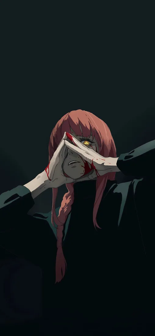 玛奇玛手机壁纸｜暗黑背景图片 - 电锯人「哲风壁纸」