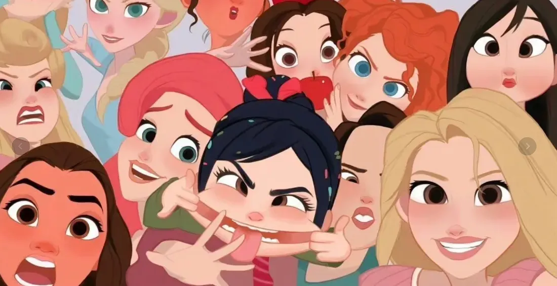 2k云妮洛普壁纸｜迪士尼背景图片 - 卡通公主群像「哲风壁纸」