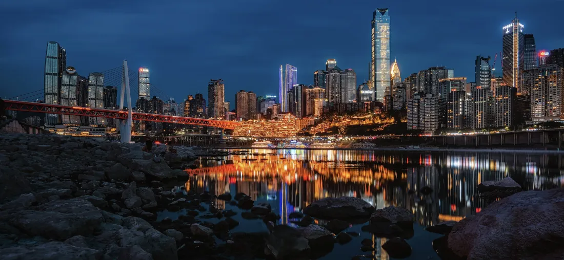 4k重庆夜景壁纸｜城市建筑背景图片 - 超清「哲风壁纸」