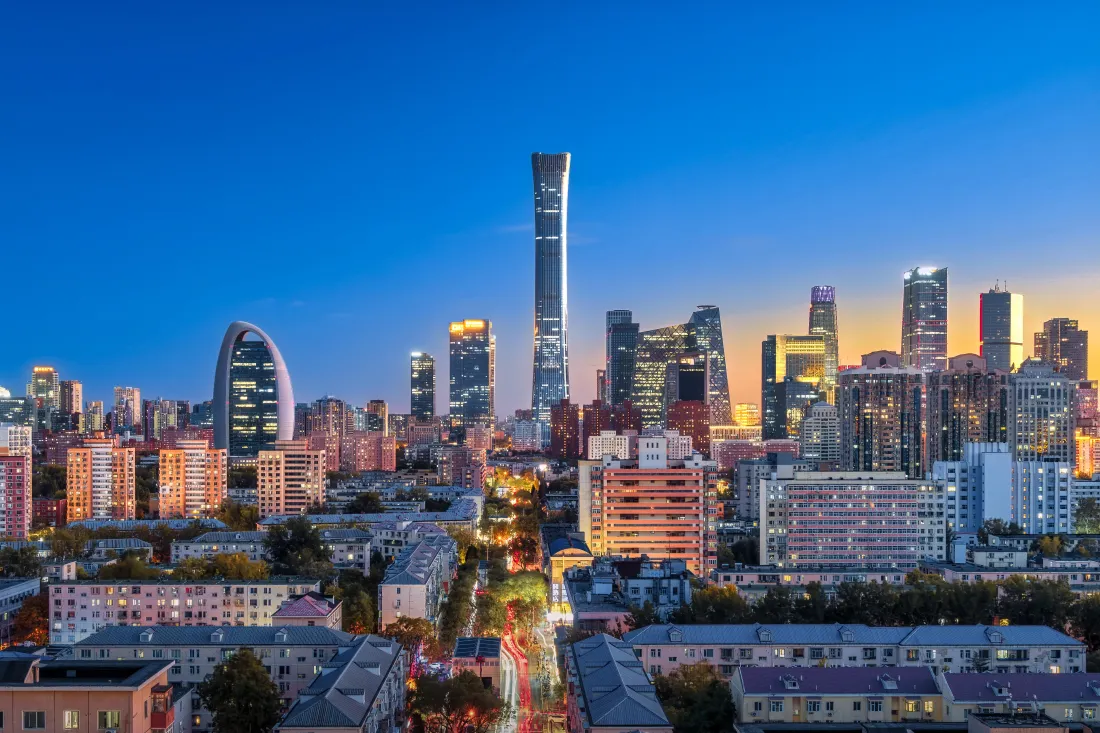 6k北京中国尊壁纸｜北京夜景图片 - 城市风光「哲风壁纸」