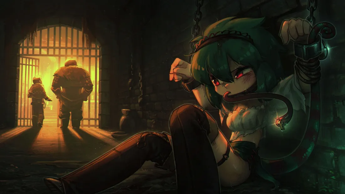 3k地牢囚禁角色壁纸｜中世纪异世界背景 - 黑暗囚牢「哲风壁纸」