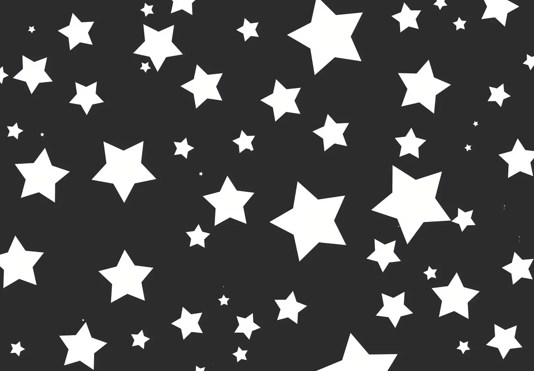 5k星星壁纸｜黑色背景图片 - 简约星点设计「哲风壁纸」