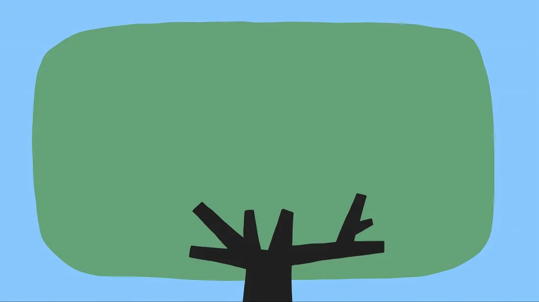 5k大树壁纸｜蓝天背景图片 - 简约清新「哲风壁纸」