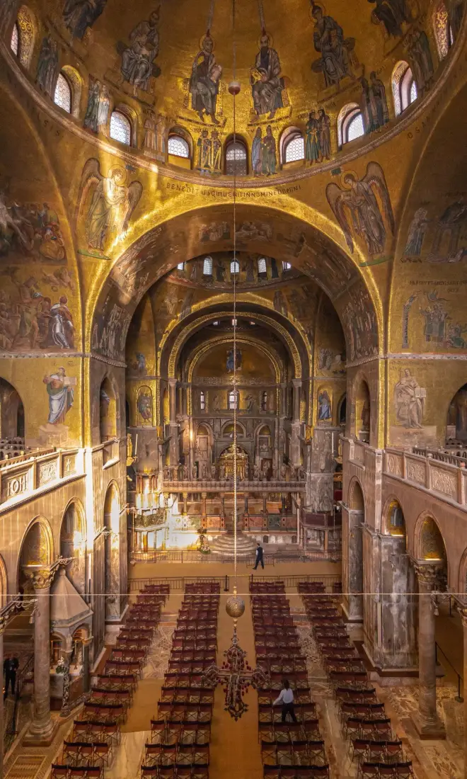 圣马可大教堂手机壁纸｜欧洲教堂背景图片 - 拜占庭风格「哲风壁纸」