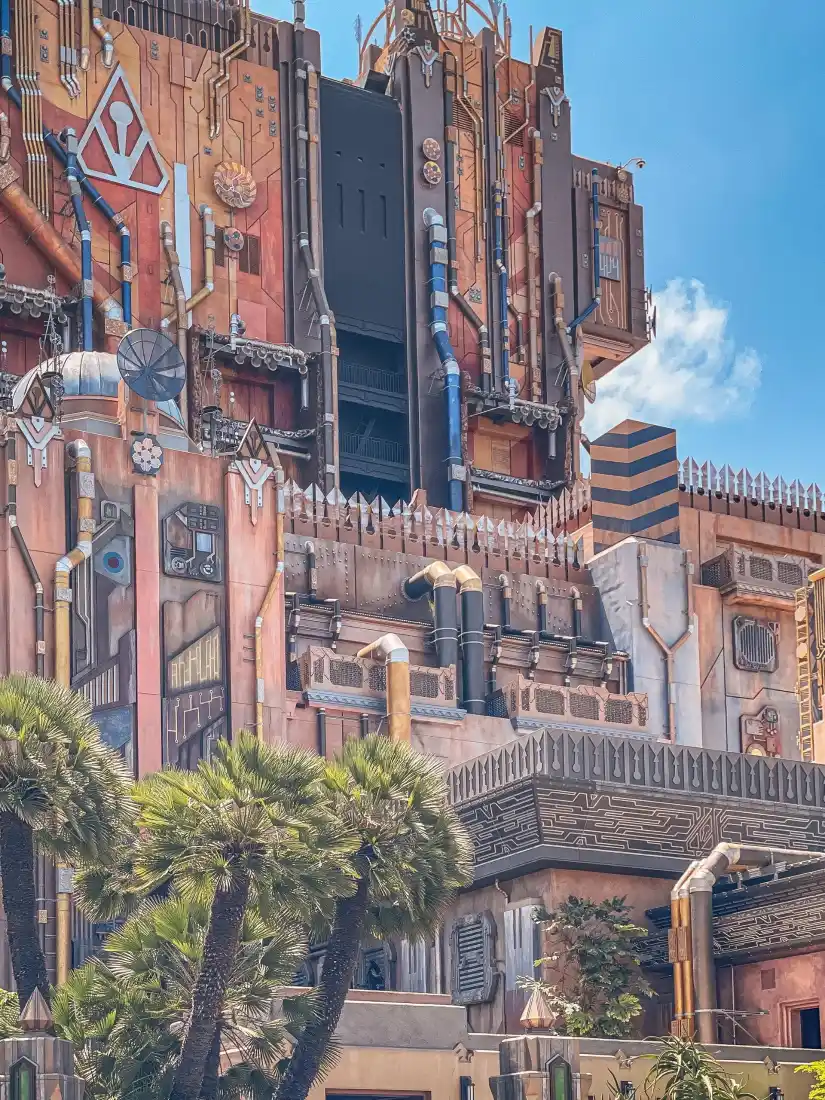 迪士尼建筑手机壁纸｜纽约背景图片 - 科幻风格「哲风壁纸」