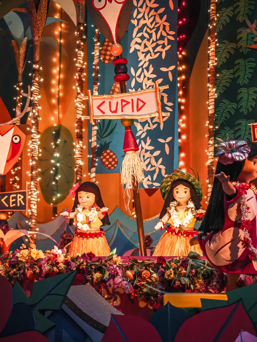 迪士尼花车手机壁纸｜热带植物背景图片 - 纽约「哲风壁纸」