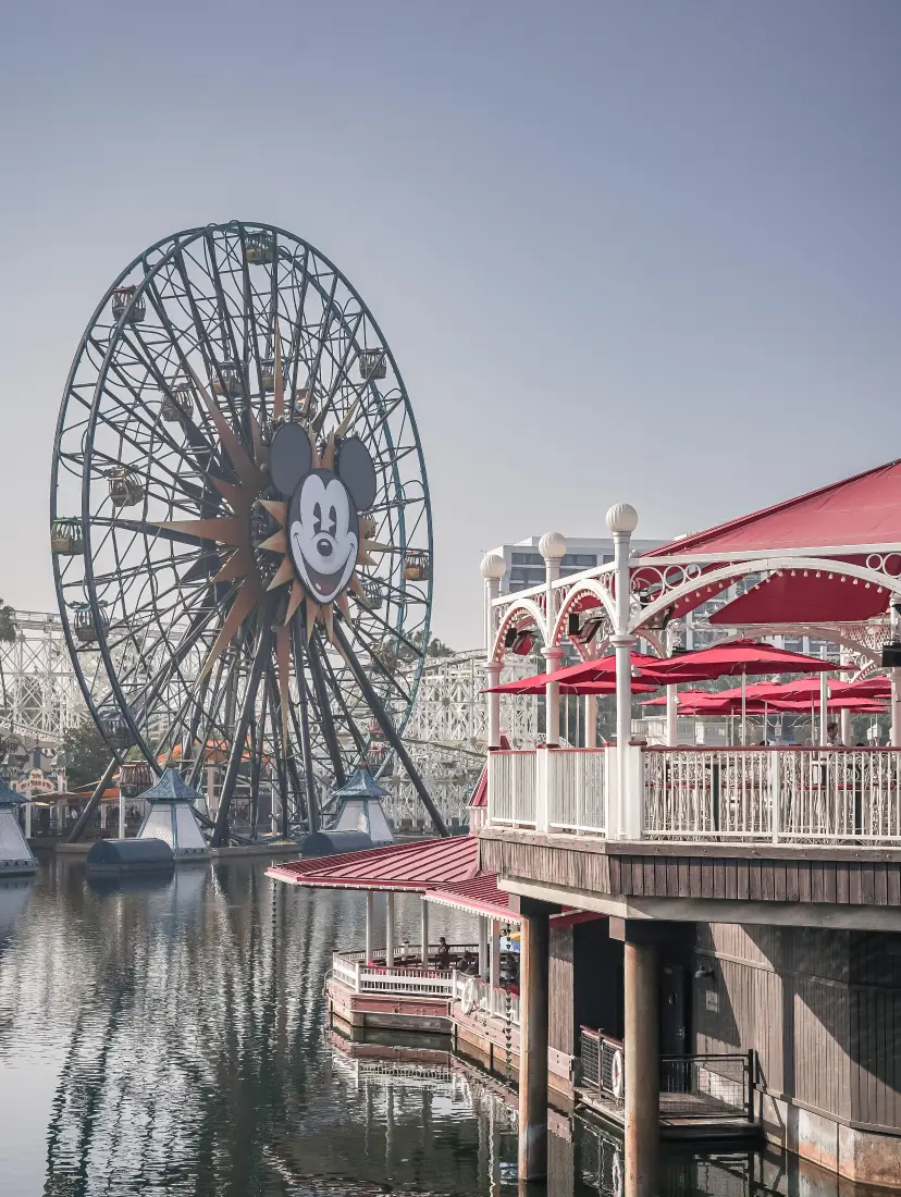 迪士尼摩天轮手机壁纸｜纽约背景图片 - 米奇「哲风壁纸」