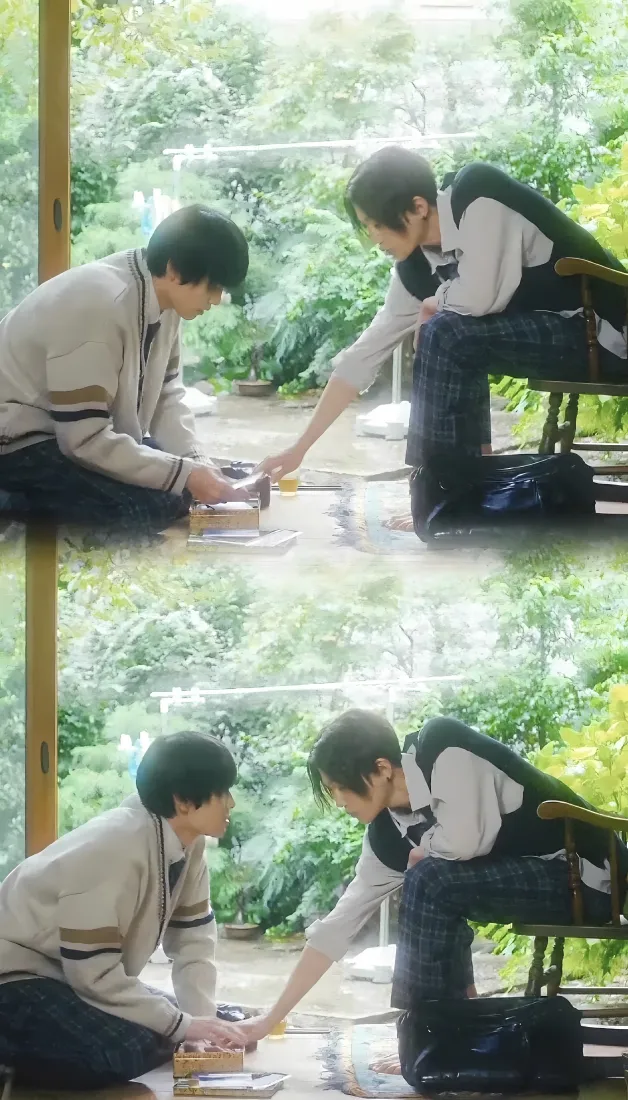 美丽的他手机壁纸｜绿色校园背景图片 - 日系互动「哲风壁纸」