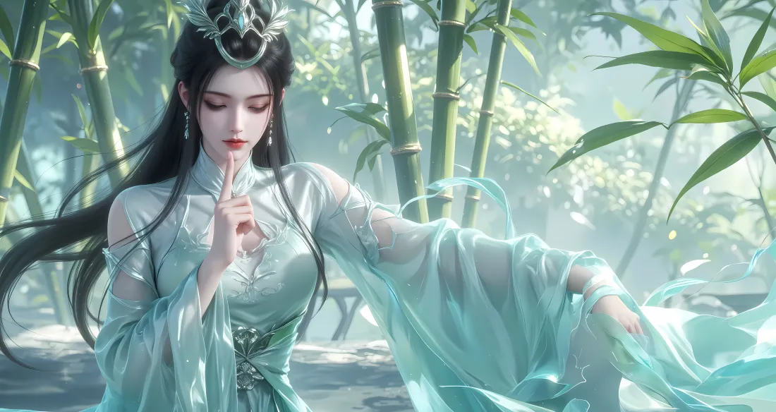 6k陆嫁嫁壁纸｜竹林背景图片 - 神国之上「哲风壁纸」